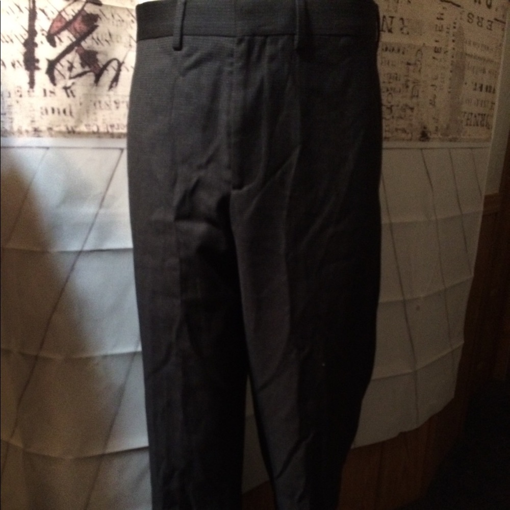 Structure Black W/Silver small squares 32x32 pants